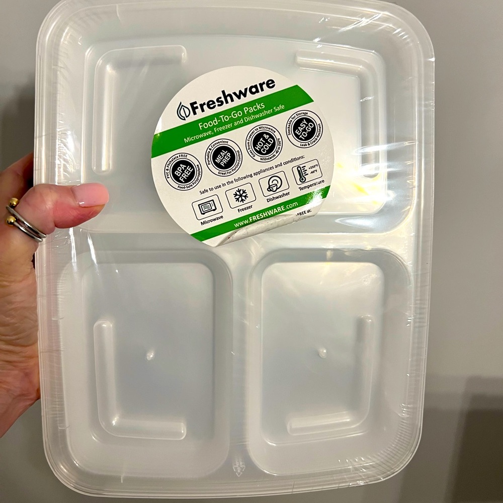 Freshware Meal Prep Containers